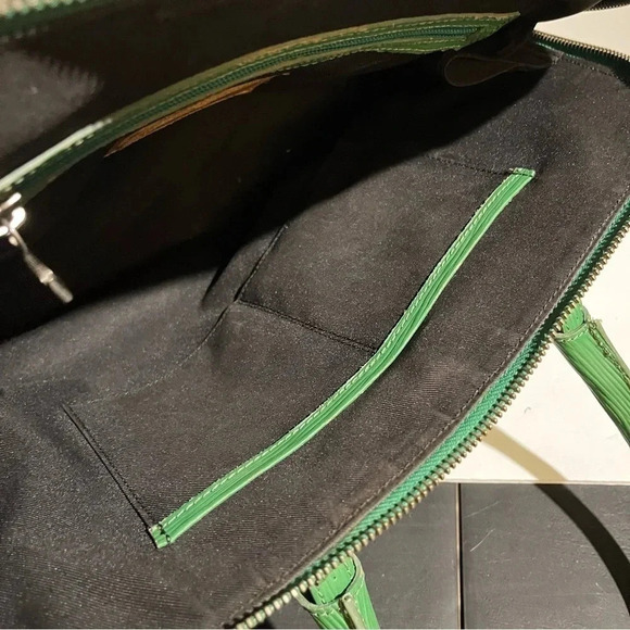 Cristiano Pompeo Handbag Purse Alma Green Made In Italy - Picture 9 of 12